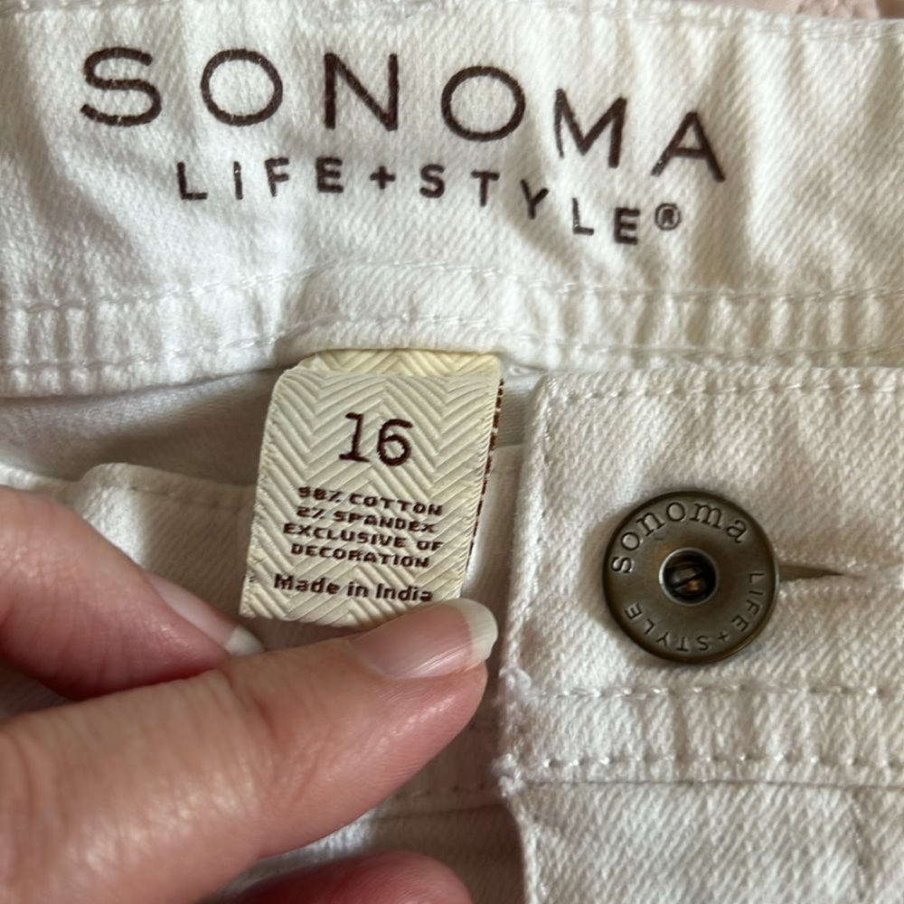 SONOMA LIFE + STYLE MODERN FIT CAPRI 16 - Picture 5 of 6